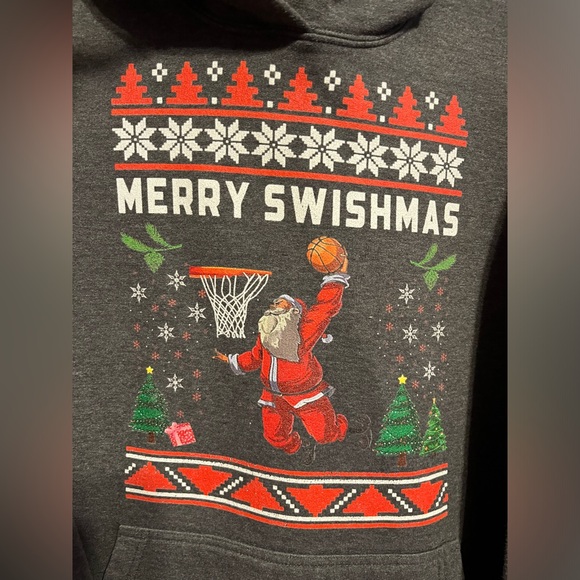 Merry Swishmas hoodie - Picture 2 of 5